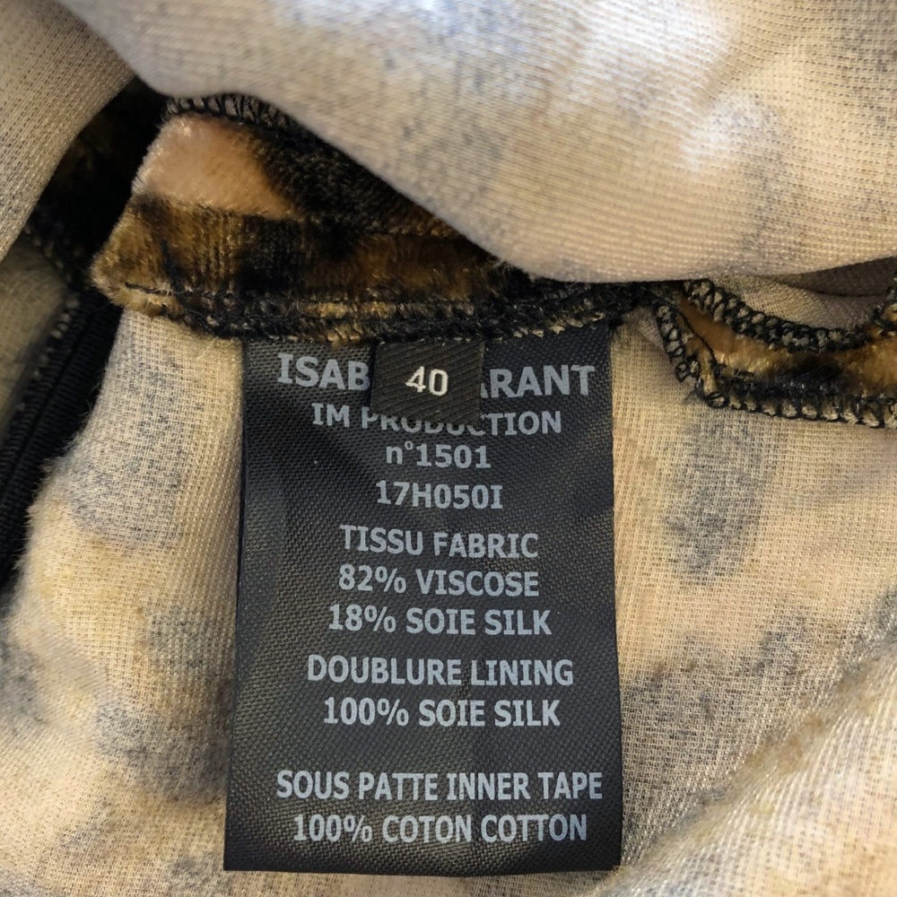 Isabel Marant Top Udell Leopard Print - Picture 5 of 6